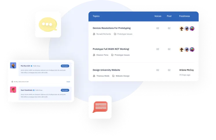 Darstellung einer Auflistung der großartigen Blogs.